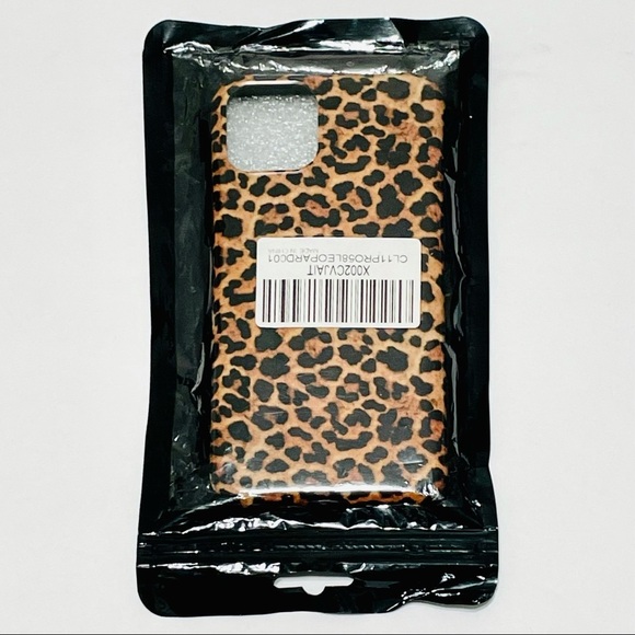 iPhone 11 Max leopard print silicone gel phone case NWT - Picture 2 of 5